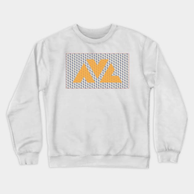 West Asheville, NC sticker with geometric design, avl Crewneck Sweatshirt by Window House